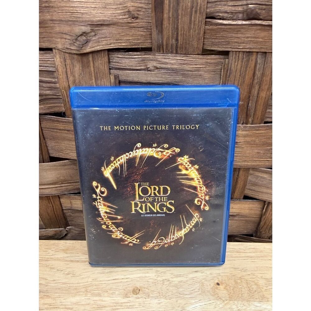The Lord of the Rings Motion Picture Trilogy - Black & Gold Blu-ray